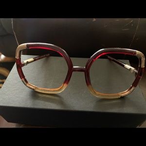 Designer glass frames